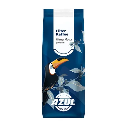 Azul Wiener Mocca Filterkaffee 500g gemahlen